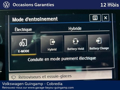 Voitures D'occasion À Guingamp | Volkswagen Golf 1.4 Tsi 204Ch Hybride Rechargeable Gte Dsg6 Eur...