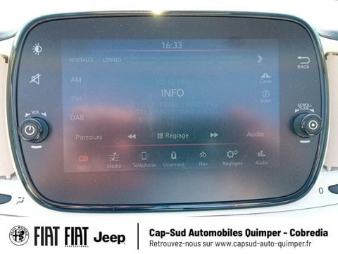 Voitures D'occasion À Quimper | Fiat 500C 1.2 69Cv Collezione