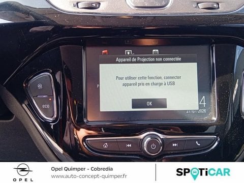 Voitures D'occasion À Quimper | Opel Corsa 1.4 Turbo 100Ch Black Edition Start/Stop 5P