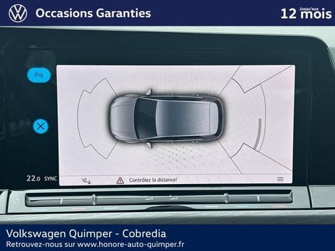 Voitures D'occasion À Quimper | Volkswagen Golf 1.5 Tsi Act Opf 130Ch Style 1St