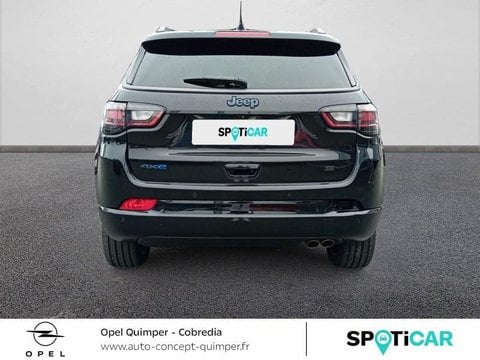 Voitures D'occasion À Quimper | Jeep Compass 1.3 Turbo T4 240Ch Phev 4Xe S At6 Eawd