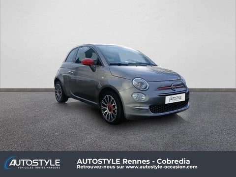 Voitures D'occasion À La Mézière | Fiat 500 1.0 70Ch Bsg S&S (Red)