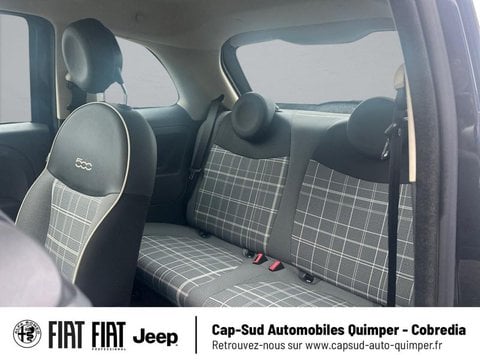 Voitures D'occasion À Quimper | Fiat 500 1.2 8V 69Ch Bianco Amore Edizione