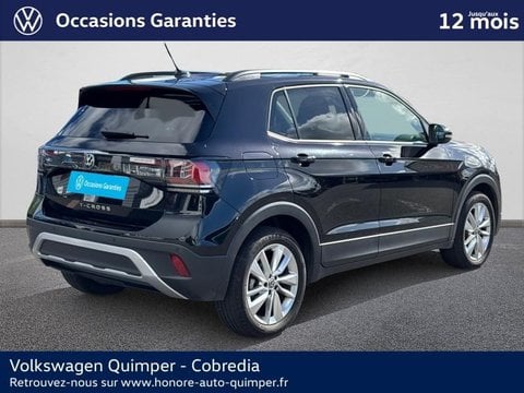 Voitures D'occasion À Quimper | Volkswagen T-Cross 1.0 Tsi 116Ch Vw Edition Dsg7