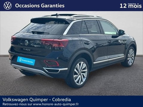 Voitures D'occasion À Quimper | Volkswagen T-Roc 1.5 Tsi Evo 150Ch Style Exclusive Dsg7