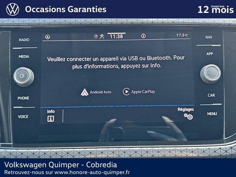 Voitures D'occasion À Quimper | Volkswagen T-Cross 1.0 Tsi 110Ch R-Line Tech