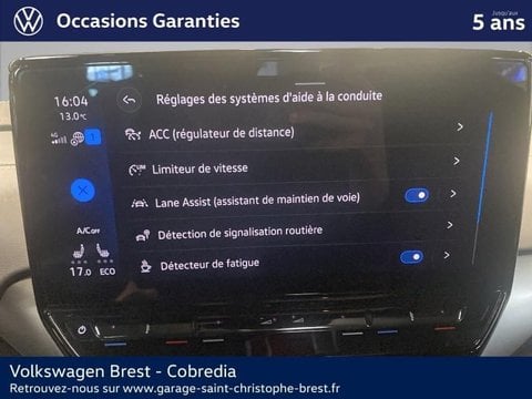 Voitures D'occasion À Brest | Volkswagen Id.5 204Ch Pro Performance 77 Kwh