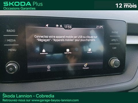 Voitures D'occasion À Lannion | Škoda Fabia 1.0 Tsi 95Ch Ambition