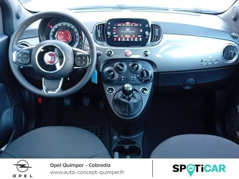 Voitures D'occasion À Quimper | Fiat 500 1.0 70Ch Bsg S&S Pack Confort