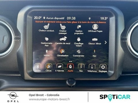 Voitures D'occasion À Brest | Jeep Wrangler Unlimited 2.0 T 380Ch 4Xe 80Th Anniversary Command-Trac