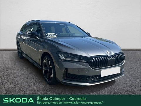 Voitures D'occasion À Quimper | Škoda Superb Combi 2.0 Tdi Scr 150Ch Sportline Dsg7
