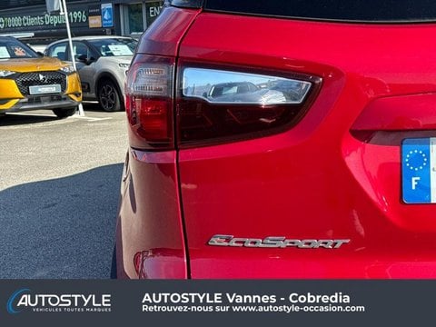 Voitures D'occasion À Lanester | Ford Ecosport 1.0 Ecoboost 125Ch St-Line 6Cv