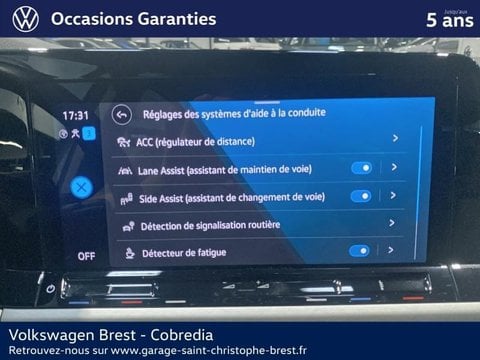 Voitures D'occasion À Brest | Volkswagen Golf 2.0 Tdi Scr 115Ch Life Business Dsg7