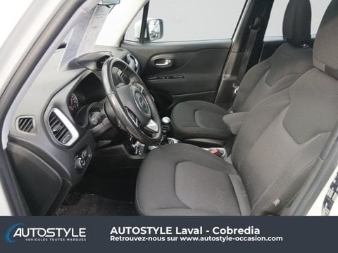 Voitures D'occasion À Laval | Jeep Renegade 1.6 Multijet S&S 120Ch Longitude