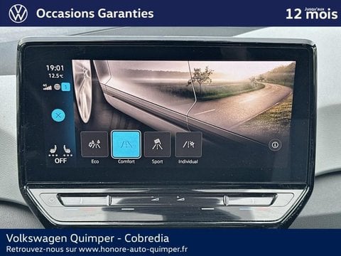 Voitures D'occasion À Quimper | Volkswagen Id.3 204Ch Pro Performance 58 Kwh Active