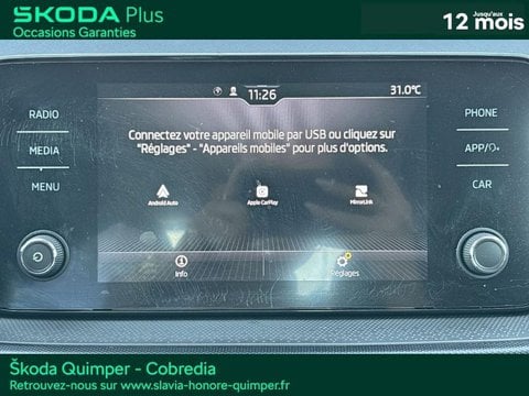 Voitures D'occasion À Quimper | Škoda Fabia 1.0 Tsi 95Ch Ambition