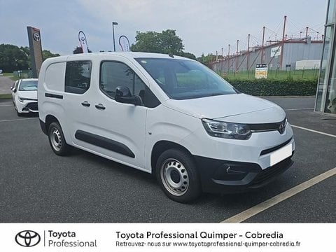 Voitures D'occasion À Quimper | Toyota Proace City 1.5 D-4D 100 Bvm6 Long Cab.appro Double Busin...