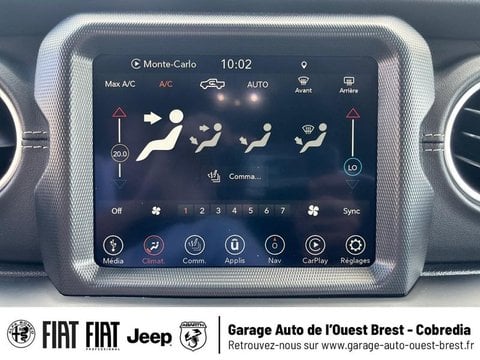 Voitures D'occasion À Brest | Jeep Gladiator 3.0 V6 Multijet 264Ch Overland 4X4 Bva8