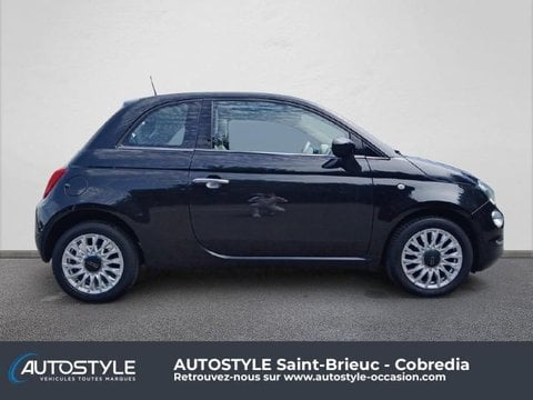Voitures D'occasion À Yffiniac | Fiat 500 1.2 8V 69Ch Lounge Dualogic