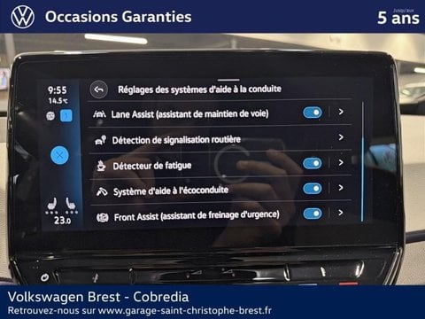 Voitures D'occasion À Brest | Volkswagen Id.3 204Ch Pro Performance 58 Kwh