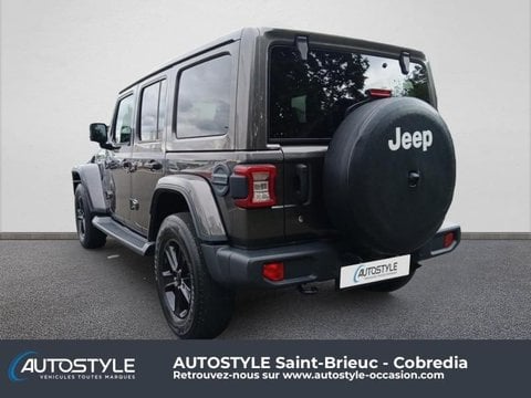 Voitures D'occasion À Yffiniac | Jeep Wrangler Unlimited 2.0 T 272Ch Sahara Command-Trac Bva8