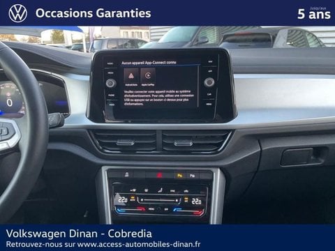 Voitures D'occasion À Quevert | Volkswagen T-Roc 1.0 Tsi 116Ch Vw Edition