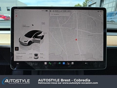 Voitures D'occasion À Brest | Tesla Model 3 Standard Rwd Plus My22