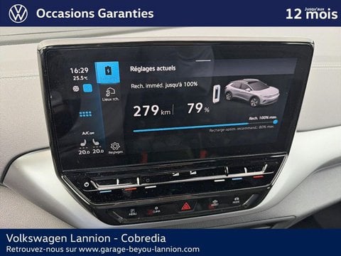 Voitures D'occasion À Lannion | Volkswagen Id.4 174Ch Pro 77 Kwh Life Plus