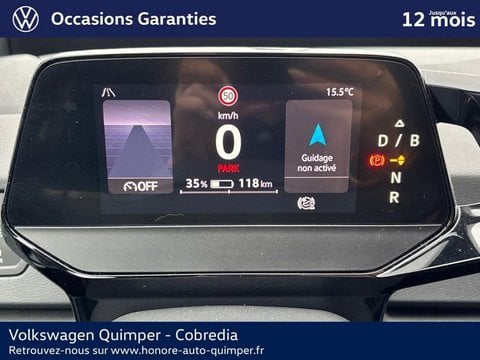 Voitures D'occasion À Quimper | Volkswagen Id.3 204Ch Pro 58 Kwh Life Max