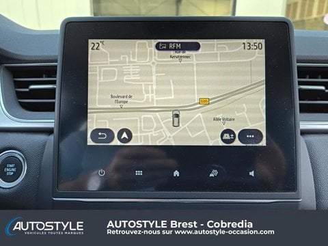 Voitures D'occasion À Brest | Renault Captur 1.6 E-Tech Hybride Rechargeable 160Ch Intens -21