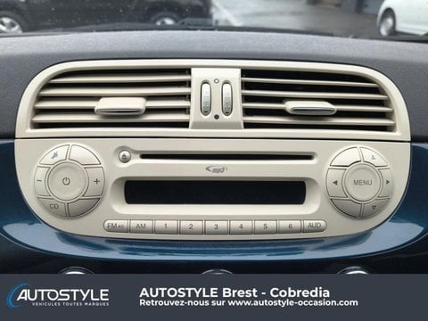 Voitures D'occasion À Brest | Fiat 500 1.2 8V 69Ch Lounge