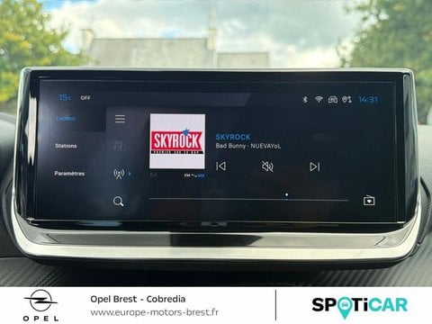 Voitures D'occasion À Brest | Peugeot 208 1.2 Hybrid 100Ch Allure E-Dcs6