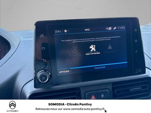 Voitures D'occasion À Saint-Thuriau | Peugeot Partner M 650Kg Bluehdi 100Ch S&S Pack Asphalt Con...