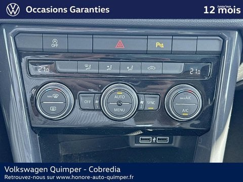 Voitures D'occasion À Quimper | Volkswagen T-Roc 1.5 Tsi Evo 150Ch Carat Dsg7 Euro6D-T