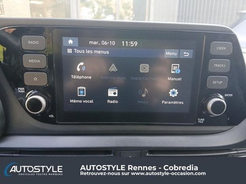 Voitures D'occasion À La Mézière | Hyundai Bayon 1.0 T-Gdi 100Ch Hybrid 48V Intuitive Dct-7