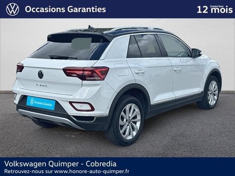 Voitures D'occasion À Quimper | Volkswagen T-Roc 2.0 Tdi 150Ch Style Dsg7
