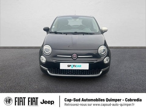 Voitures D'occasion À Quimper | Fiat 500 1.2 8V 69Ch Bianco Amore Edizione
