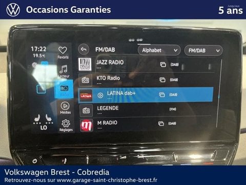 Voitures D'occasion À Brest | Volkswagen Id.3 204Ch Pro Performance 58 Kwh Active