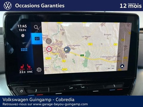 Voitures D'occasion À Guingamp | Volkswagen Id.4 174Ch Pro 77 Kwh Life Plus
