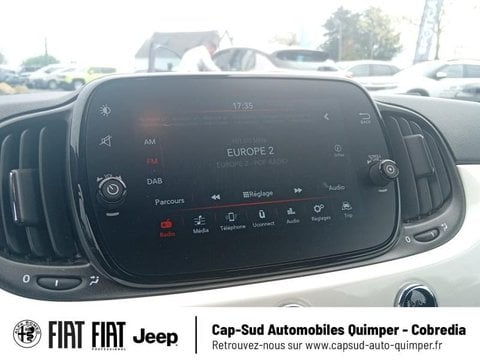 Voitures D'occasion À Quimper | Fiat 500 1.0 70Ch Bsg S&S Pack Confort