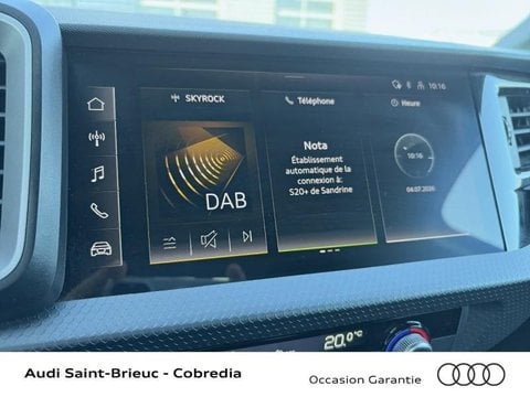 Voitures D'occasion À Saint-Brieuc | Audi A1 Sportback 25 Tfsi 95Ch Advanced S Tronic 7
