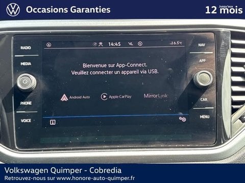 Voitures D'occasion À Quimper | Volkswagen T-Roc 1.5 Tsi Evo 150Ch Active Dsg7 S&S