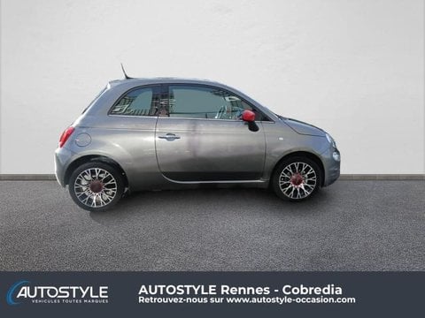 Voitures D'occasion À La Mézière | Fiat 500 1.0 70Ch Bsg S&S (Red)