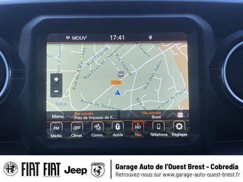 Voitures D'occasion À Brest | Jeep Wrangler Unlimited 2.0 T 380Ch 4Xe Overland Command-Trac My23