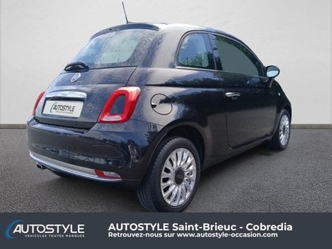 Voitures D'occasion À Yffiniac | Fiat 500 1.2 8V 69Ch Lounge Dualogic