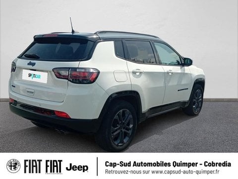 Voitures D'occasion À Quimper | Jeep Compass 1.3 Phev T4 190Ch 80Th Anniversary 4Xe At6 Eawd