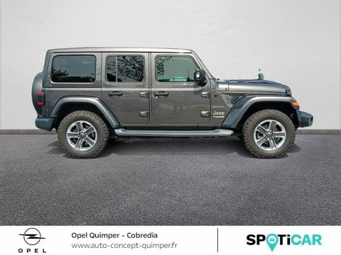 Voitures D'occasion À Quimper | Jeep Wrangler Unlimited 2.2 Multijet 200Ch Sahara Command-Trac B...