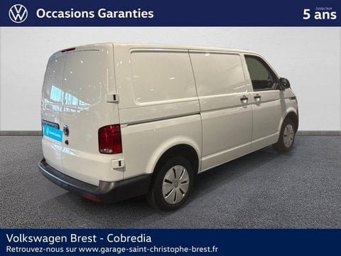 Voitures D'occasion À Brest | Volkswagen Transporter 2.8T L1H1 2.0 Tdi 110Ch Business