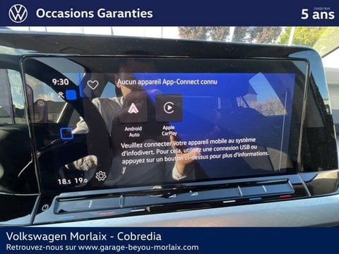 Voitures D'occasion À Morlaix | Volkswagen Golf 1.5 Etsi Opf 130Ch Life Plus Dsg7