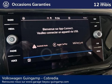 Voitures D'occasion À Guingamp | Volkswagen T-Cross 1.0 Tsi 110Ch Carat Dsg7